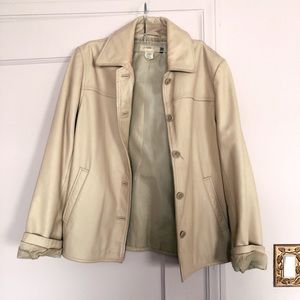 J Crew Real Leather Jacket
